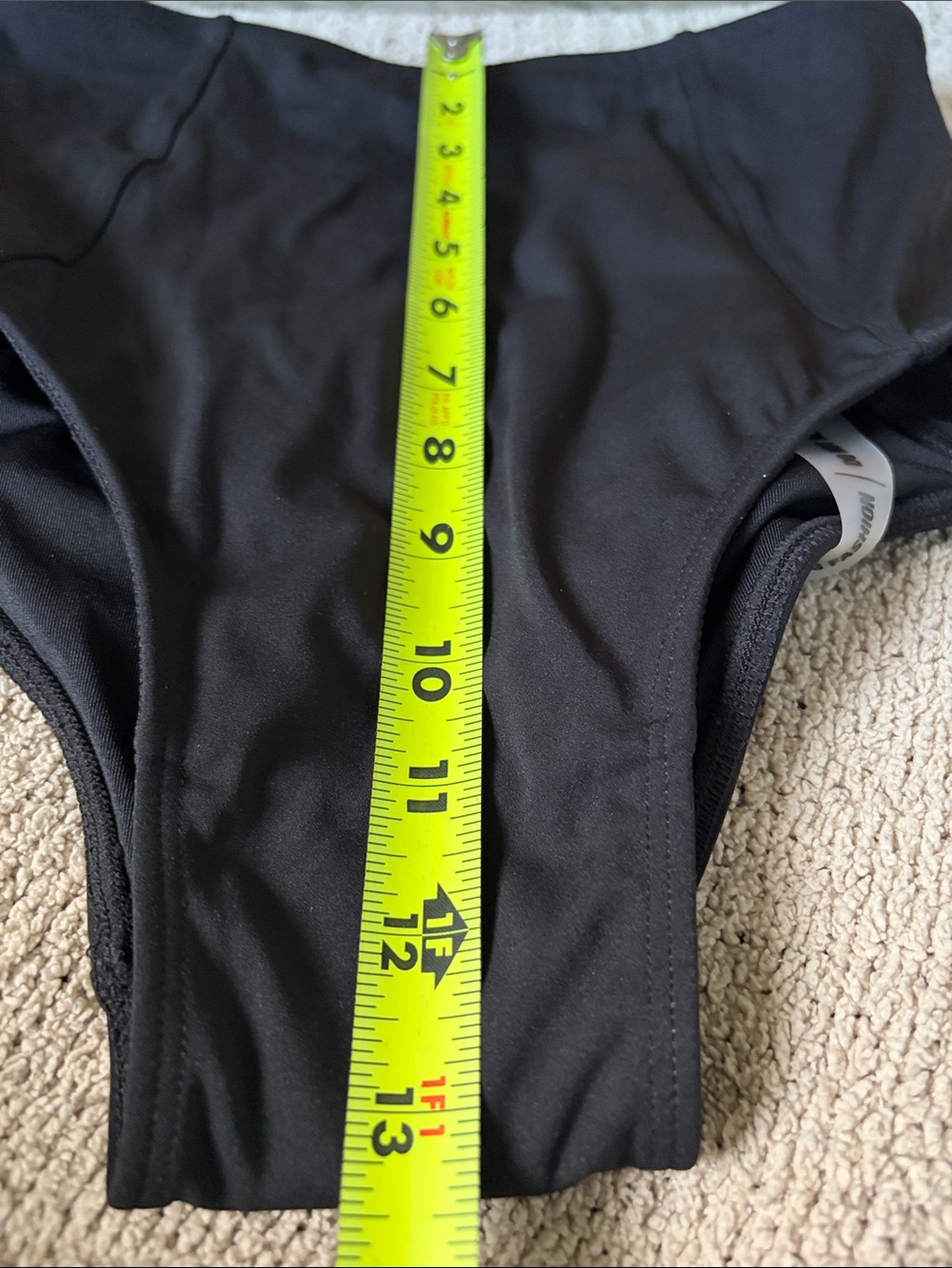 TA3 Black Kini Bottoms size small high waisted snatched Shapeware bikini bottom - Picture 7 of 8